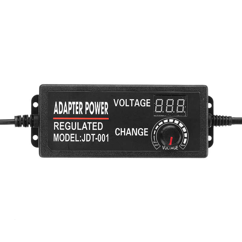 Adjustable AC To DC Power Supply 9V 12V 15V 18V 24V 3A 72W Power Supply Adapter Universal 220V To 12