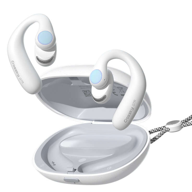 QCY Crossky GTR TWS Earbuds bluetooth V5.3 Earphone Virtual Bass Algorithm Quad Mic Noise Cancelling