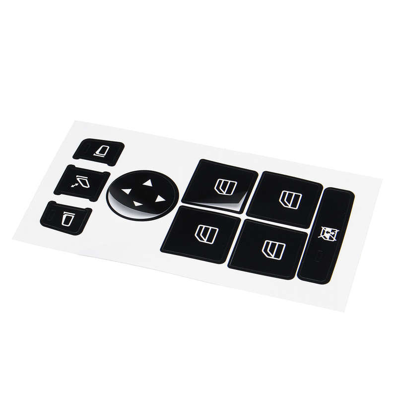 Window Switch Button Repair Stickers For 2008-2014 Mercedes Benz W204 C300 C350