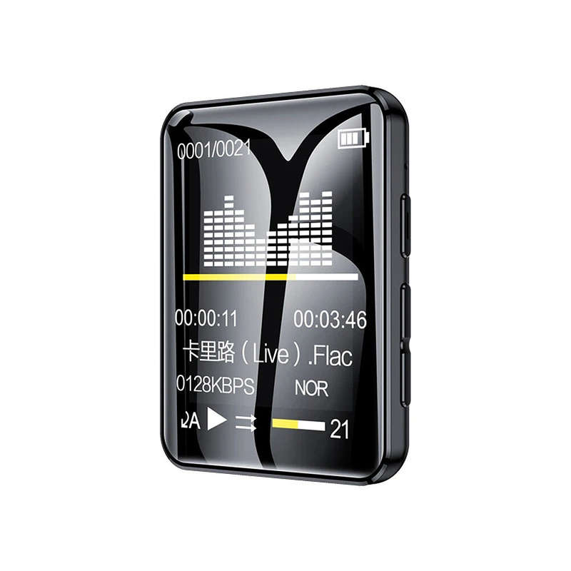 2023 New MP3 Player bluetooth 5.0 1.77 inch HD Touchscreen 220mAh Battery Portable Sports Multifunct