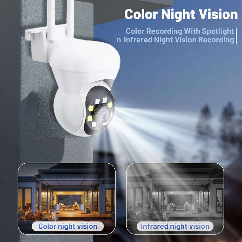 K21 1080P 2MP Wifi PTZ Surveillance Camera 2.4G Wireless Full-color Night Vision Motion Two-way Audi