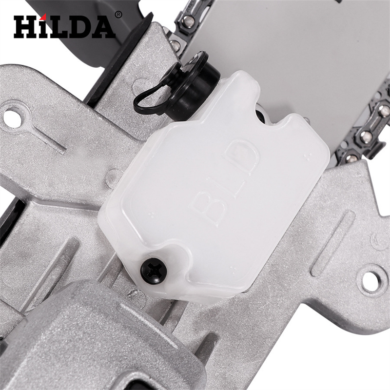 HLIDA Multi-Compatible Electric Chain Saw Converter DIY Kit Adjustable Hardened Saw Chain High Speed