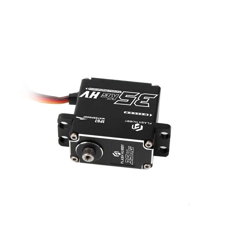 Flashhobby M35CHW 35KG Torque 120 0.07sec 8.4V Waterproof Coreless Servo with Aluminium Metal Gears