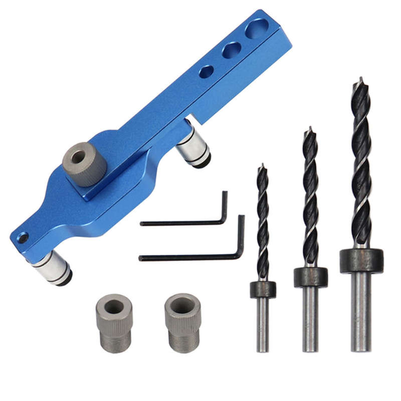 Self Centering Doweling Jig Drilling Locator Woodworking Positioner Tools Joinery Drill Guide Hole P