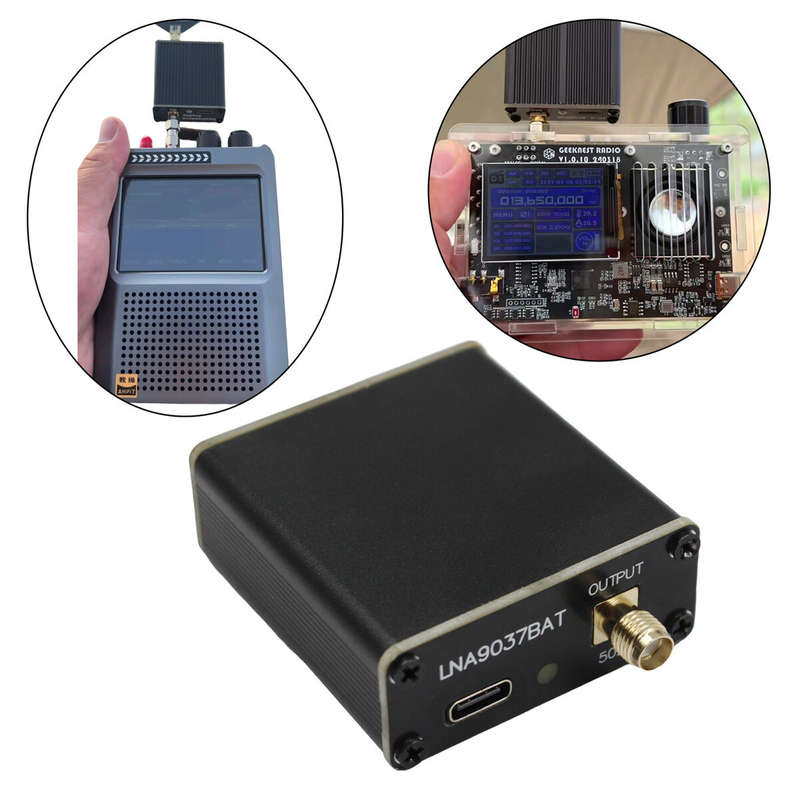 9037BAT-LNA RF Amplifier High Linear Low Noise Block Amplifier for Radio Signal Boost Frequency Rang