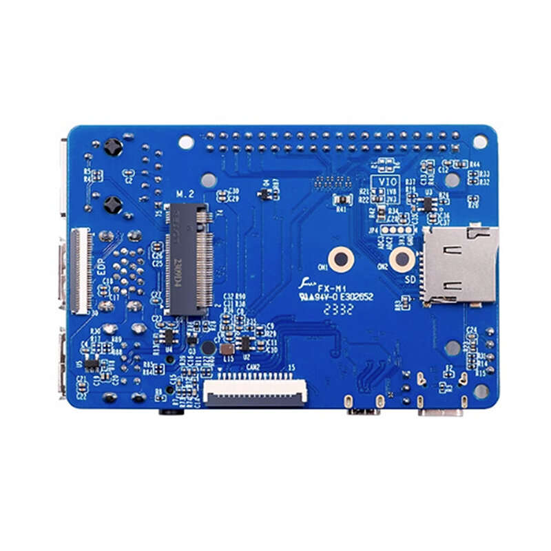 Orange Pi CM4 Base Board M.2 M-KEY Slot Gigabit Ethernet RJ45 Single Board Computer Module 4 Use for
