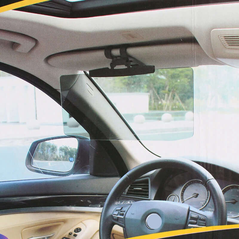 1PC Driver Anti-Glare Visor Car Sun Visor Car Mounted Anti Glare Mirror Anti UV Strong Light Vehicle