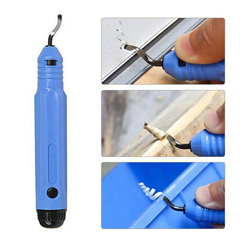 Deburring Tool Kit with 10 Extra Blades and 1 Handle Alloy Burr Removal Tool Multifunctional Burr Ed