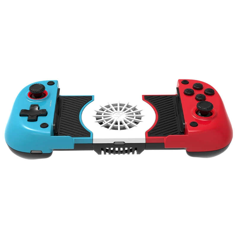 X3 2-in-1 Cooling Fan Stretching Wireless Game Controller with Hall Effect 3D Joystick and Trigger D