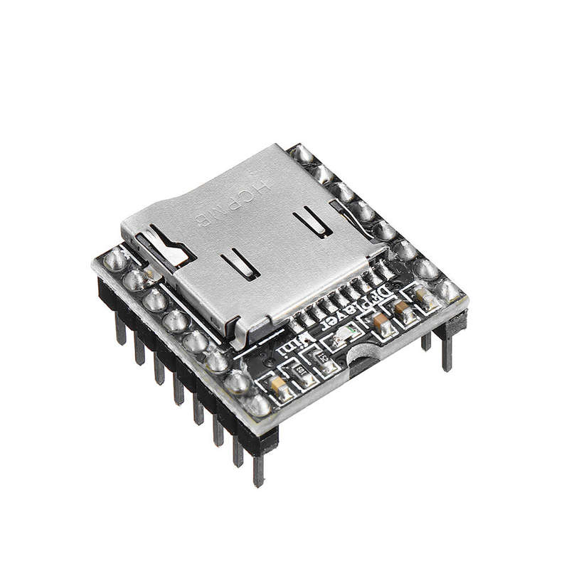 10PCS Mini MP3 Player Module TF Card U Disk Mini MP3 Player Audio Voice Module Board For DFPlayer