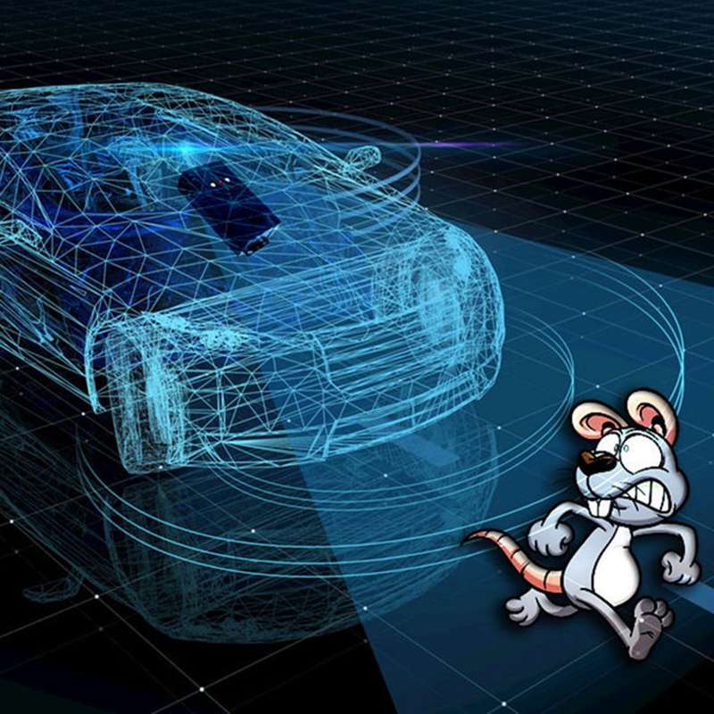 Ultrasonic Car Rat Repellent Engine Compartment Indoor Warehouse Mouse Rodent Repellent Ultrasonic W