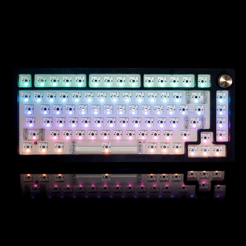Gamakay SN75 75% Mechanical Keyboard Kit VIA Programmable Hot Swap Tri-Mode bluetooth/Type-C/2.4G Wi