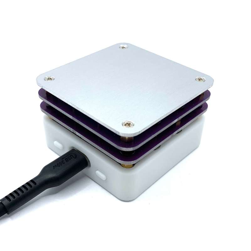 PD 65W Mini Hot Plate Preheater OLED Display PCB Board Welding Heating Plate Rework Station Preheati