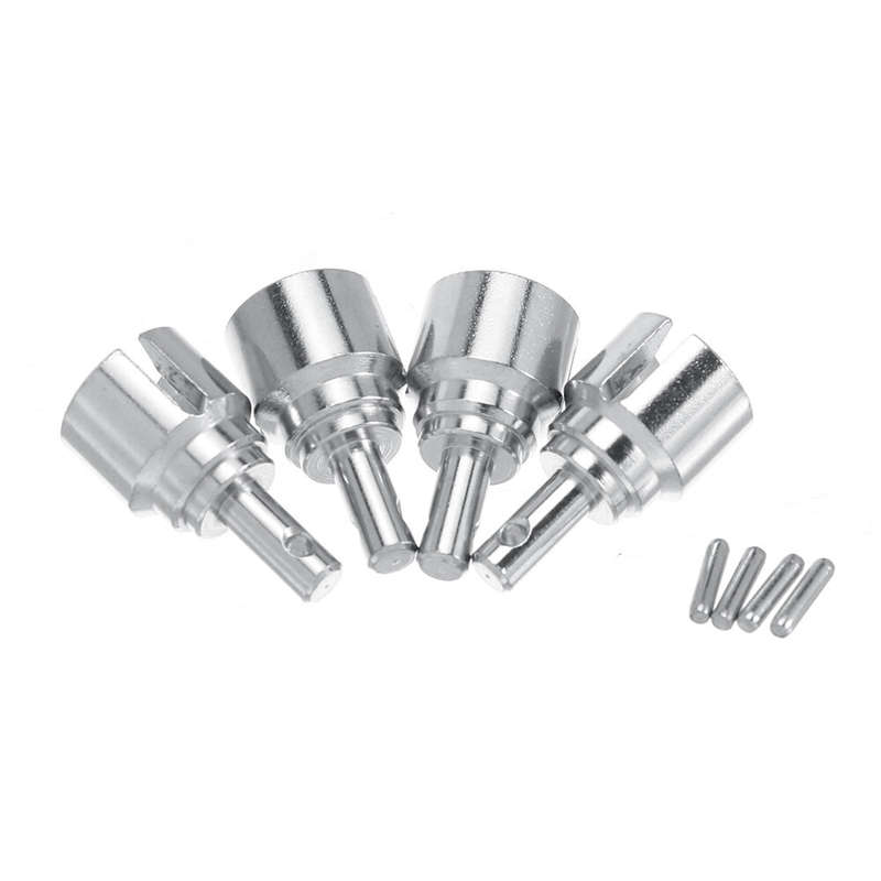 4PCS HBX 2996A 2996 FC610 1/10 RC Car Parts Metal Differential Cup Vehicles Models Spare Accessories
