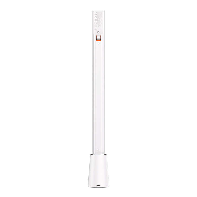 Baseus Smart Eye Rechargeable Folding Reading Desk Lamp White Shell Eye Protection Three color Mode