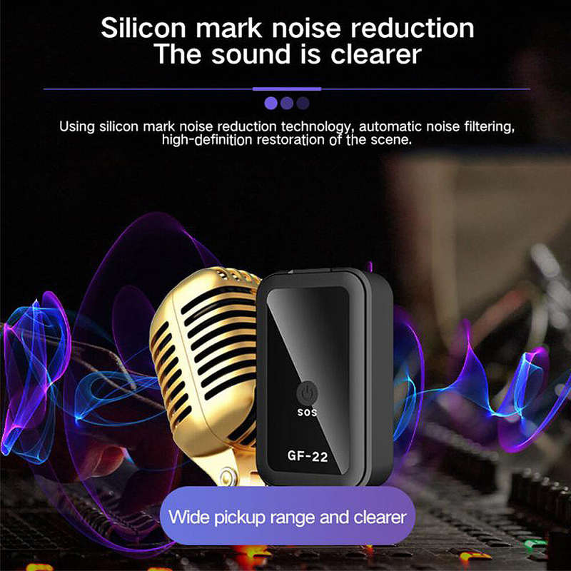 GF22 GPS Car Tracker Strong Magnetic Adsorption WiFi Locator Anti-theft Surveillance Device SOS Dist