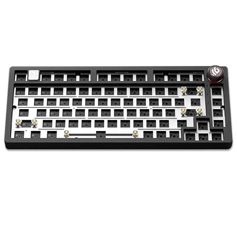 LEOBOG Hi75 Wired Aluminum DIY Kit Mechanical Keyboard Hot-Swap RGB Kit Gasket Custom Aluminum Alloy