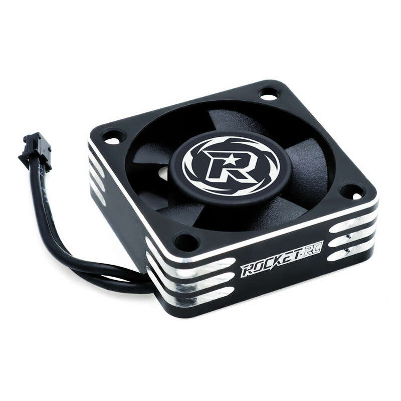 Rocket Aluminum 28000RPM Motor Cooling Fan Heatsink 30mm for 1/10 3650 540 RC Car Engine
