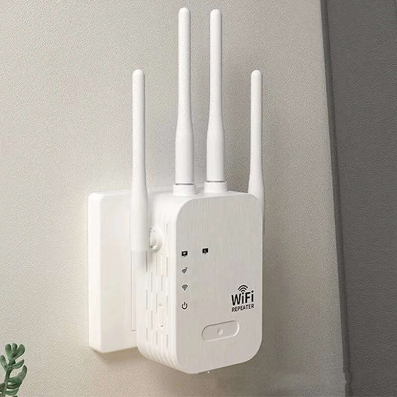 1200Mbps WiFi Repeater Wireless WIFI Extender 5G 2.4G Dual-band Network Amplifier Long Range Signal
