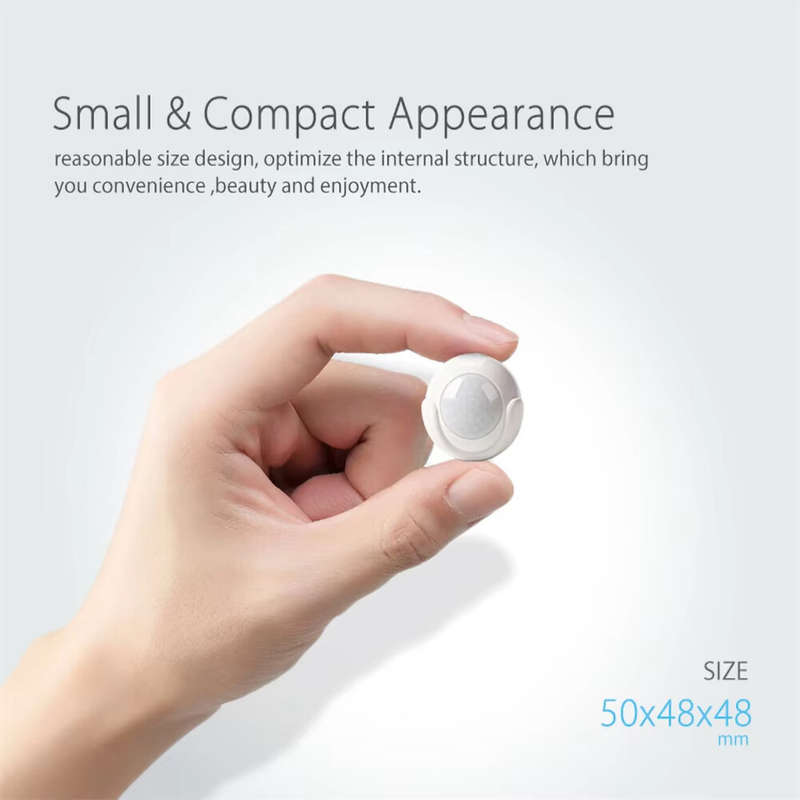 Tuya Smart Wifi PIR Motion Sensor Alarm Passive Infrared Detector for Home Automation Alarm System W