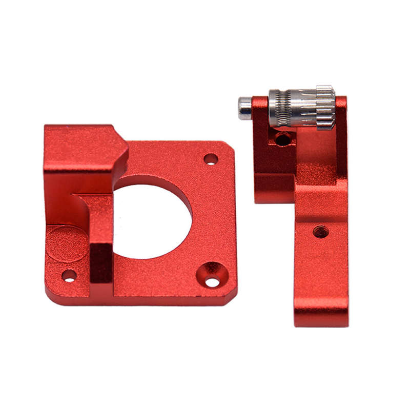 Creativity Aluminum Upgrade Dual Gear Mk8 Metal Extruder Kit For Cr-10 Cr-10S Pro 3D Printer