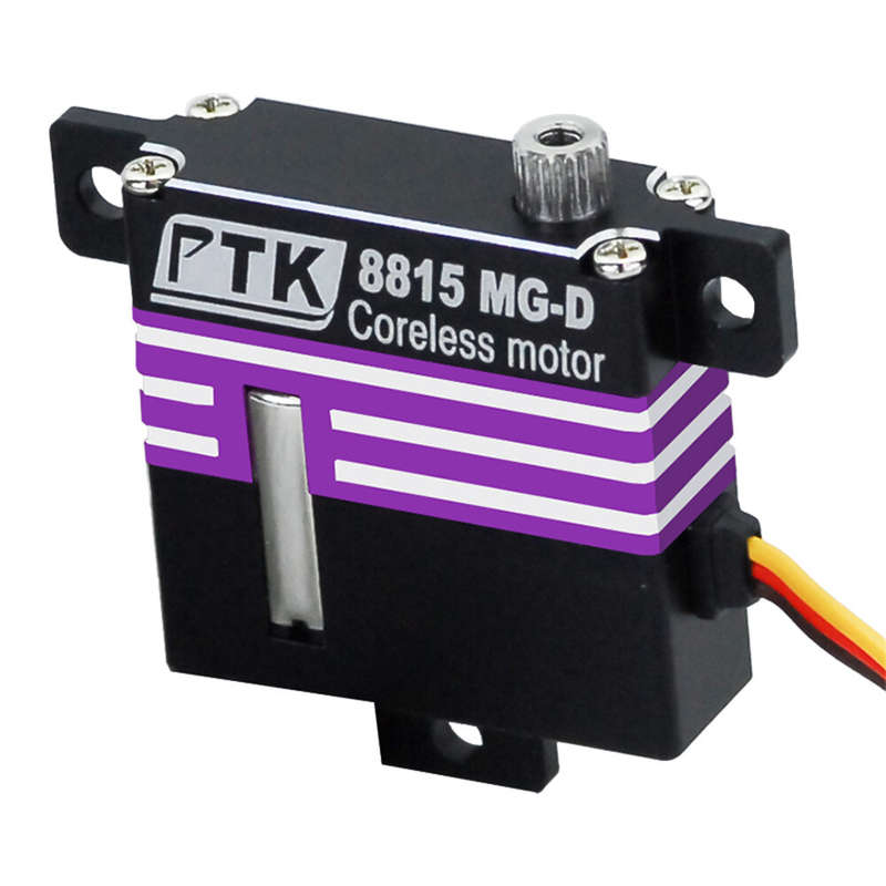 PTK 8815 MG-D 15KG Servo All Metal Geared Glider Fixed Wing RC Model Aircraft Programmable High Torq