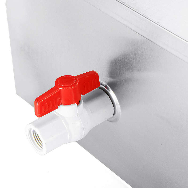 8Lb 5Gpm Gallons Per Minute Grease Trap Stainless Steel Interceptor Thickened