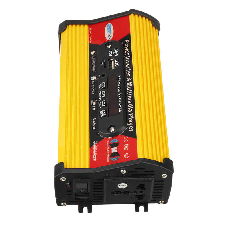 600W Car Power Inverter Modified Sine Wave Solar Inverter Power Inverter & MP3
