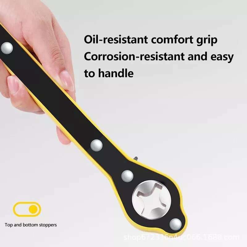Auto Labor-saving Car Jack Ratchet Wrench 360 forward and reverse knob design Jack Ratchet Wrench Ha