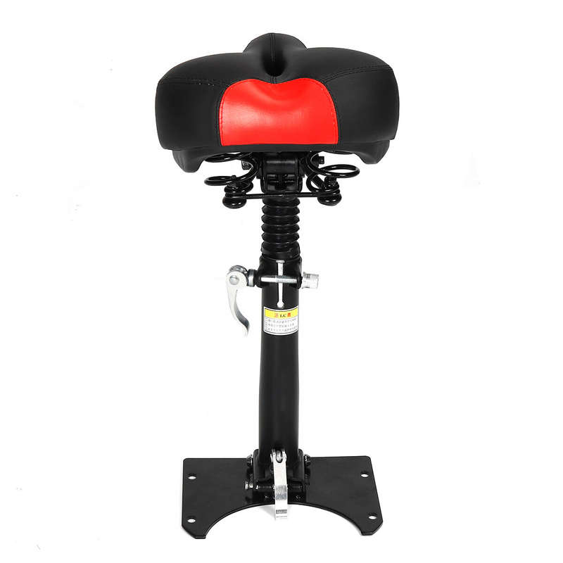 Electric Scooter Saddle Seat Professional Breathable 43-60cm Adjustable High Shock Absorbing Folding