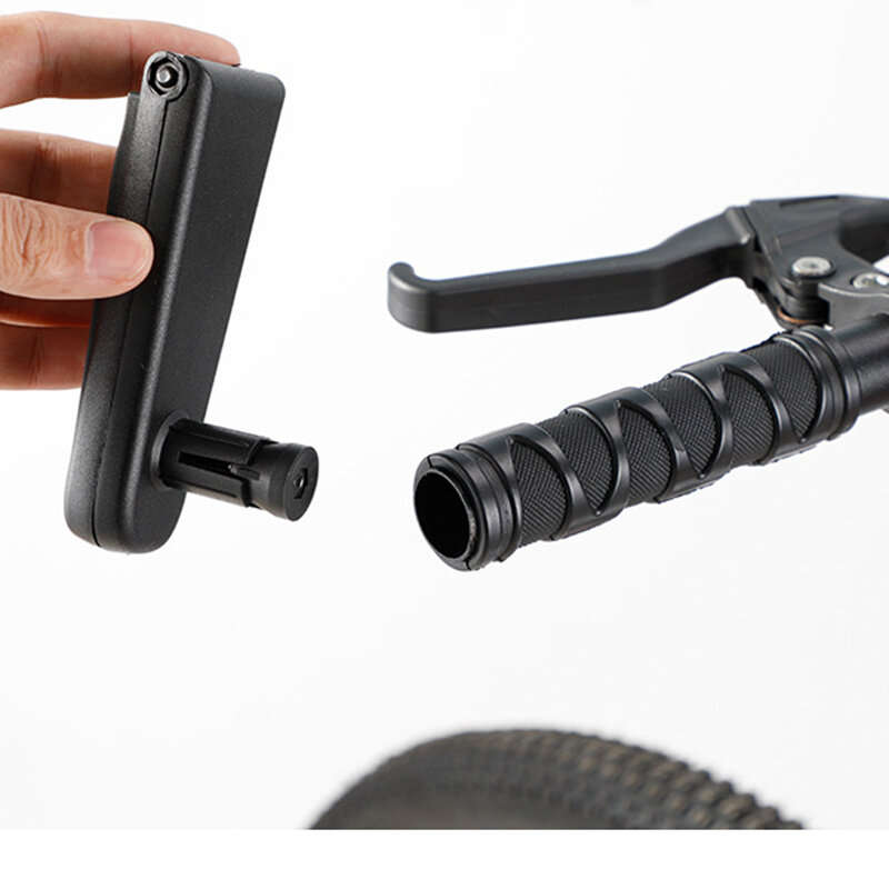 360 Degrees Rotatable Bike Rear View Mirror Acrylic MTB Bike Mirror Folding Handlebar Rear View Bike