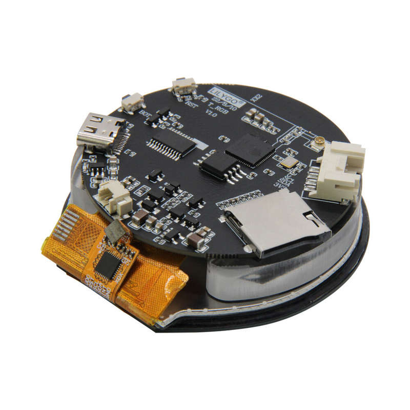 LILYGO T-RGB ESP32-S3 2.1inch Circular Display ST7701S LCD Touch Screen Module Board