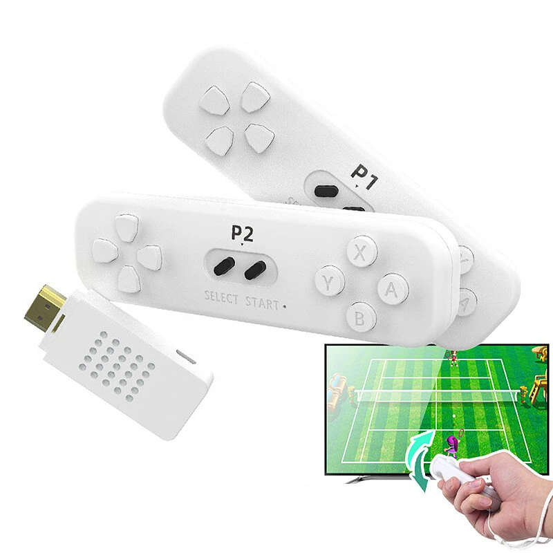 DATA FROG Y2 Fit 4K Game Stick Retro Somatosensory Console Built in 86 Sports Games and 1000+ NES Ga