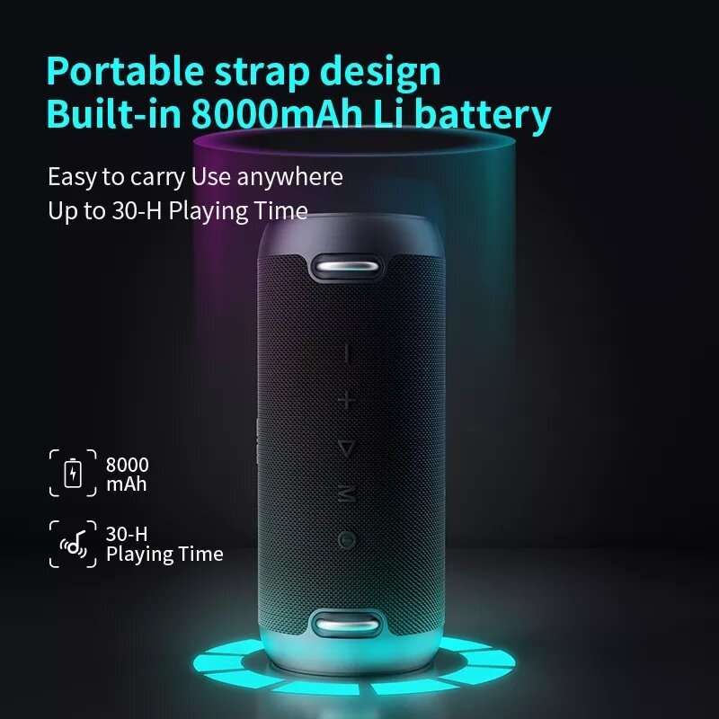 Mifa A90 bluetooth Speaker 60W Output Power bluetooth Speaker with Class D Amplifier Excellent Bass