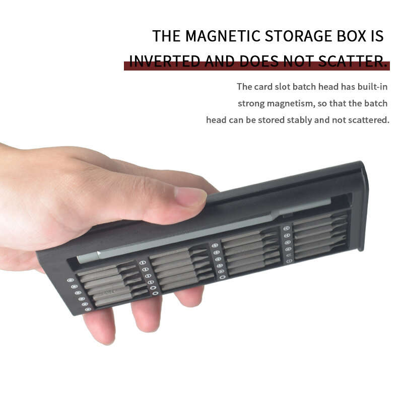 MT-M025 25-in-1 Screwdriver Set Double-Sided Magnetic Tip Hand Tools Magnetic Screwdriver Set Screwd