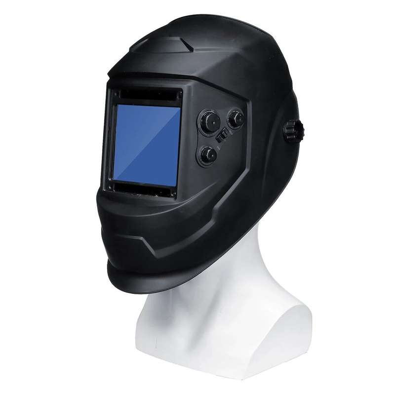 Big View 4 Arc Sensor DIN5-DIN13 TIG MIG MMA Welding Mask Helmet Solar Power Auto Darkening Welding