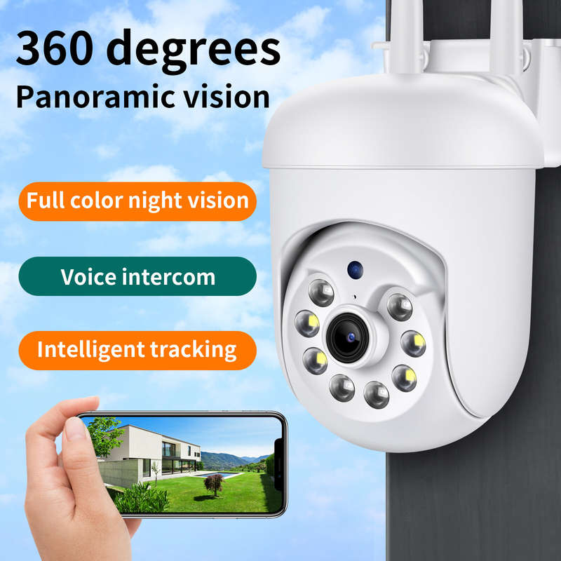 2MP 1080P HD Camera WIFI PTZ Control Video Surveillance Cameras Wireless Connect 360 Panoramic Two-w