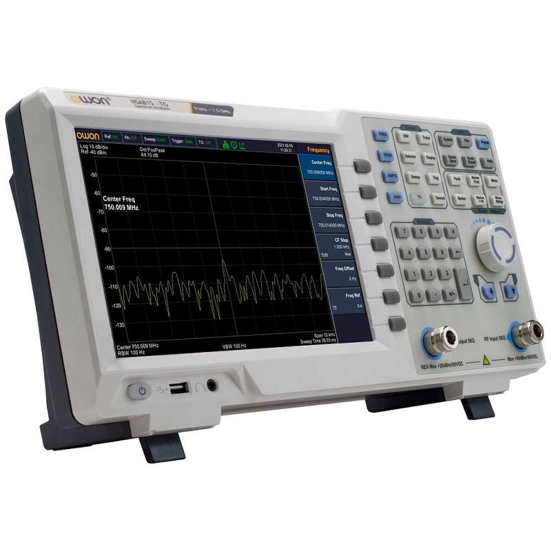 OWON XSA815-TG 9kH-1.5GHz 9Inch TFT LCD Display Spectrum Analyzer + Tracking Generator Support USB L