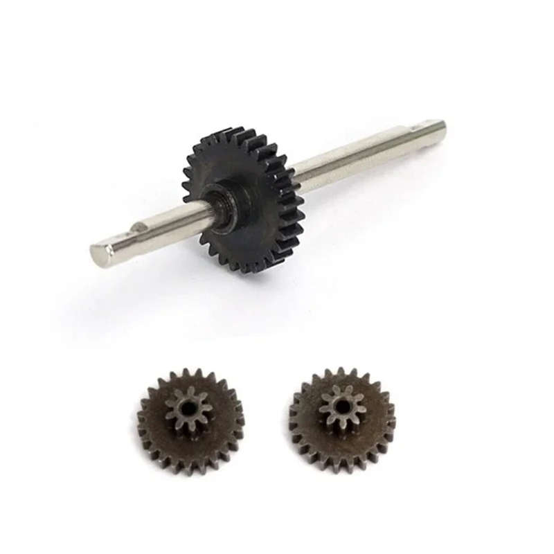 Upgraded Metal Gearbox Transmission Gear Set for TOYOTA LC79 MNRC MN82 MN78 1/12 RC Cars Vehicles Mo