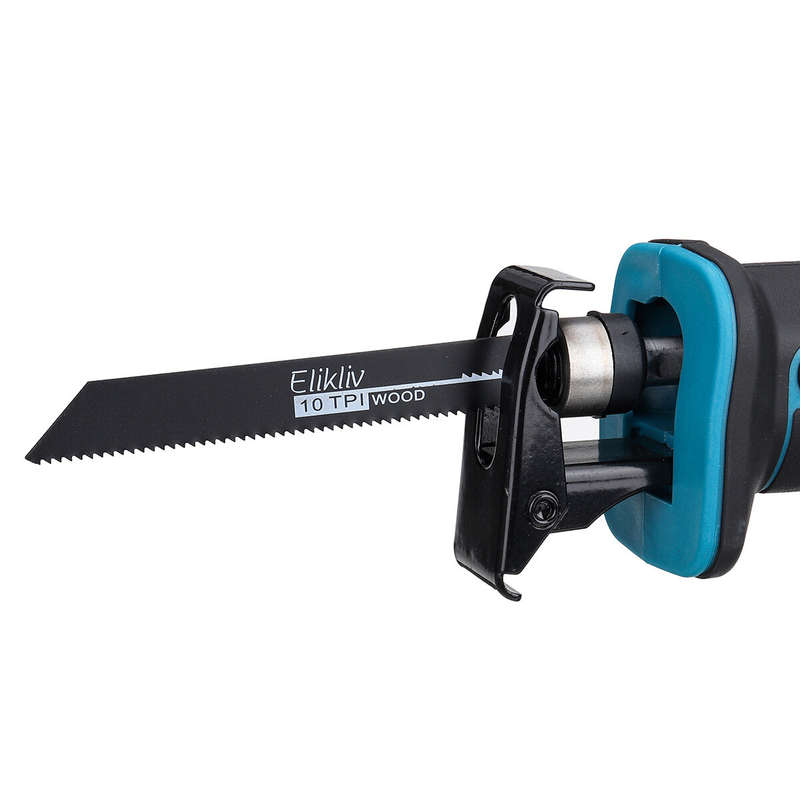 Kiwarm Cordless Electric Reciprocating Saw Electric Saw Metal Woodworking Cutting Tool For 18V Li-io