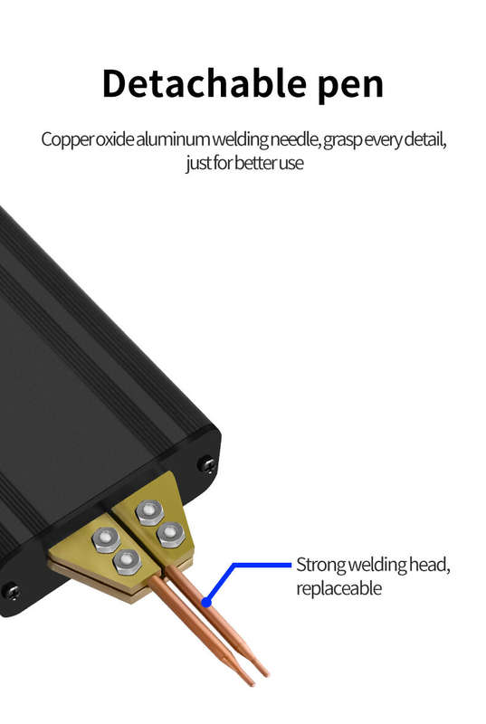 Battery Spot Welder with 5.0Ah Battery: Handheld Mini Portable Spot Welder for 18650 Battery, Weldin