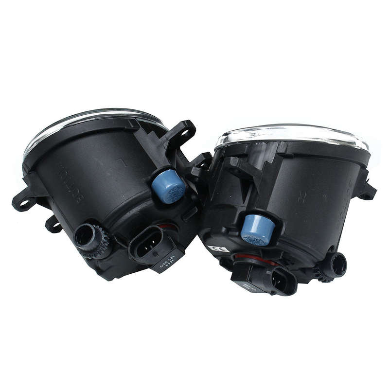 Car Front Bumper Fog Lights With H11 Bulbs Wiring Harness 6000K Pair For Toyota Yaris 4Dr Sedan 2006