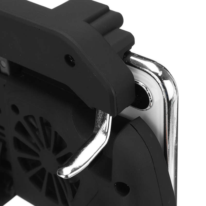 H10 Four-finger Rechargeable Mobile Phone Radiator Artifact Multi-function Grip Universal Quick Game