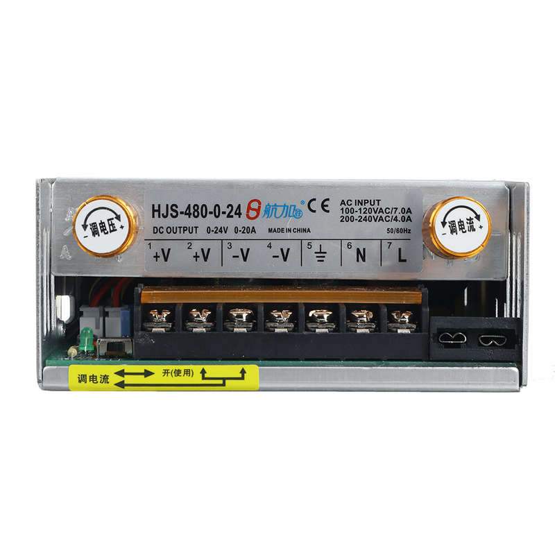 480W Dual Digital Display DC Switching Power Supply Current Limit Adjustable voltage 0-5V 12V 24V 36