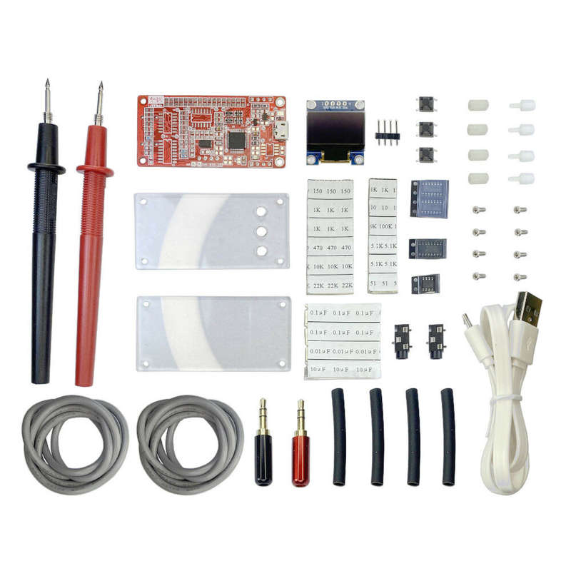 Jyetech M181 LCR Meter 18101K DIY Kit 100Hz 1KHz Test Frequency High-precision Small Value Inductanc