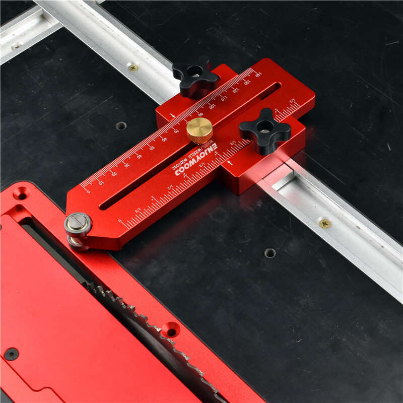 ENJOYWOOD GD704C Upgrade Aluminum Alloy Table Saw Thin Rip Jig For Woodworking Repeat Thin Cut Easy