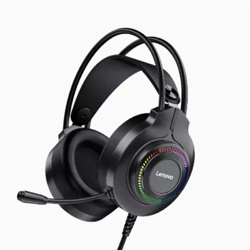Lenovo ThinkPlus G20 Gaming Headset 3.5mm USB7.1 Surround Sound HIFI Stereo Colorful Light Gamer Hea