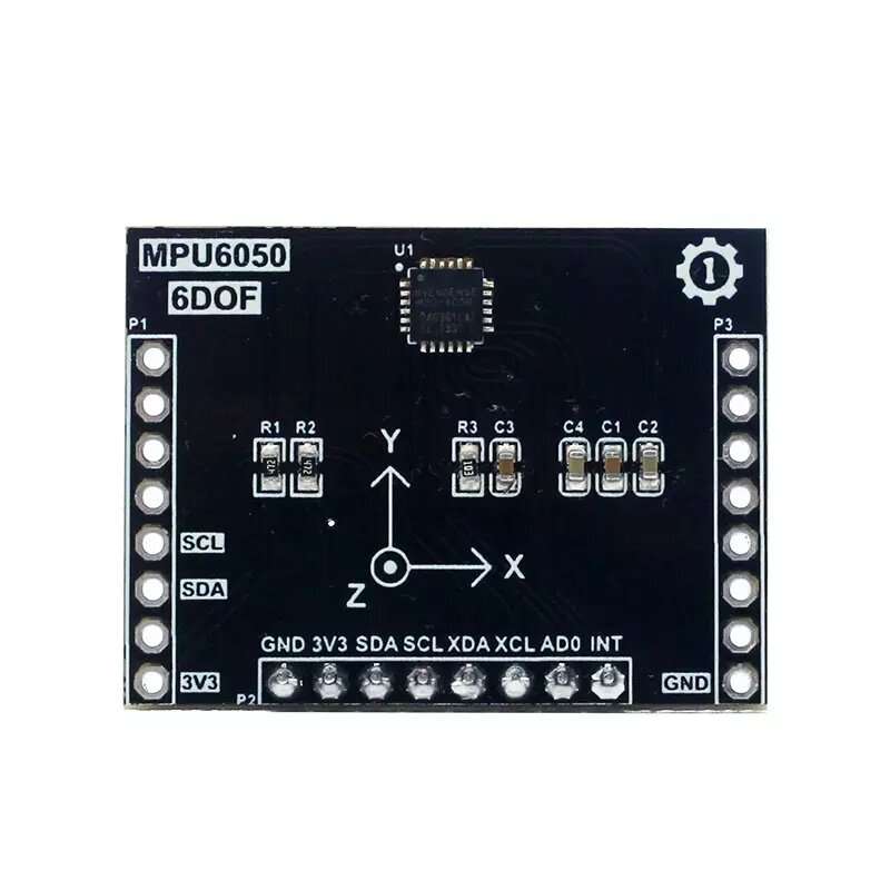 01Studio MPU6050 Senor Modul 6DOF 3-Axis Gyroscope and 3-Axis Accelerometer Micropython Development