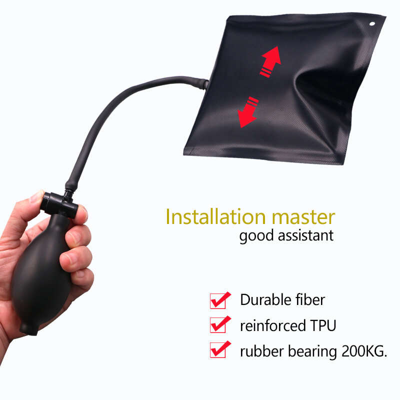 Car Door Window Air Bag Installation Tool Adjustable Positioning Bag Air Cushion Pump Wedges Inflata
