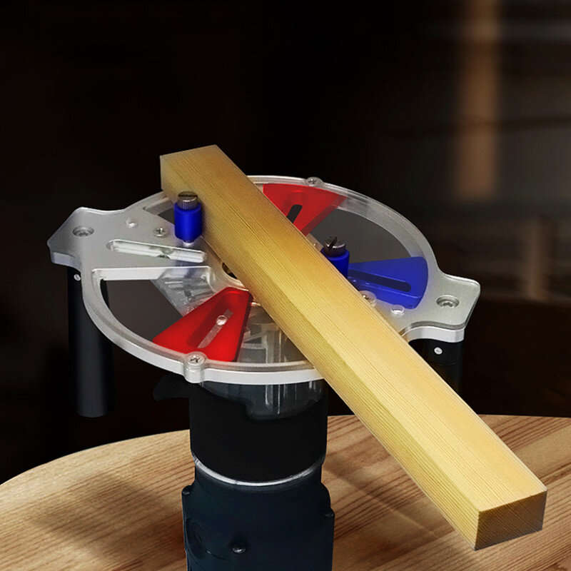 ENJOYWOOD Woodworking Trimming Guide Bracket Backer for Milling / Grooving / Engraving / Trimming /